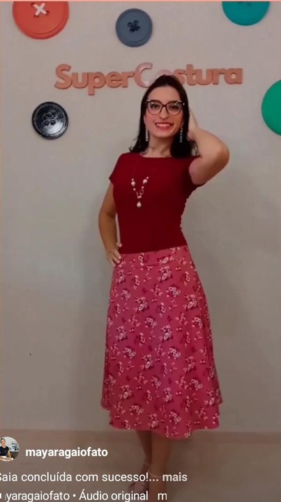 Minicurso: modelagem sob medida e corte da saia evasê